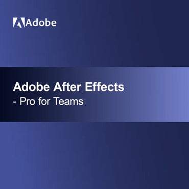 Adobe After Effects - Pro para Equipos
