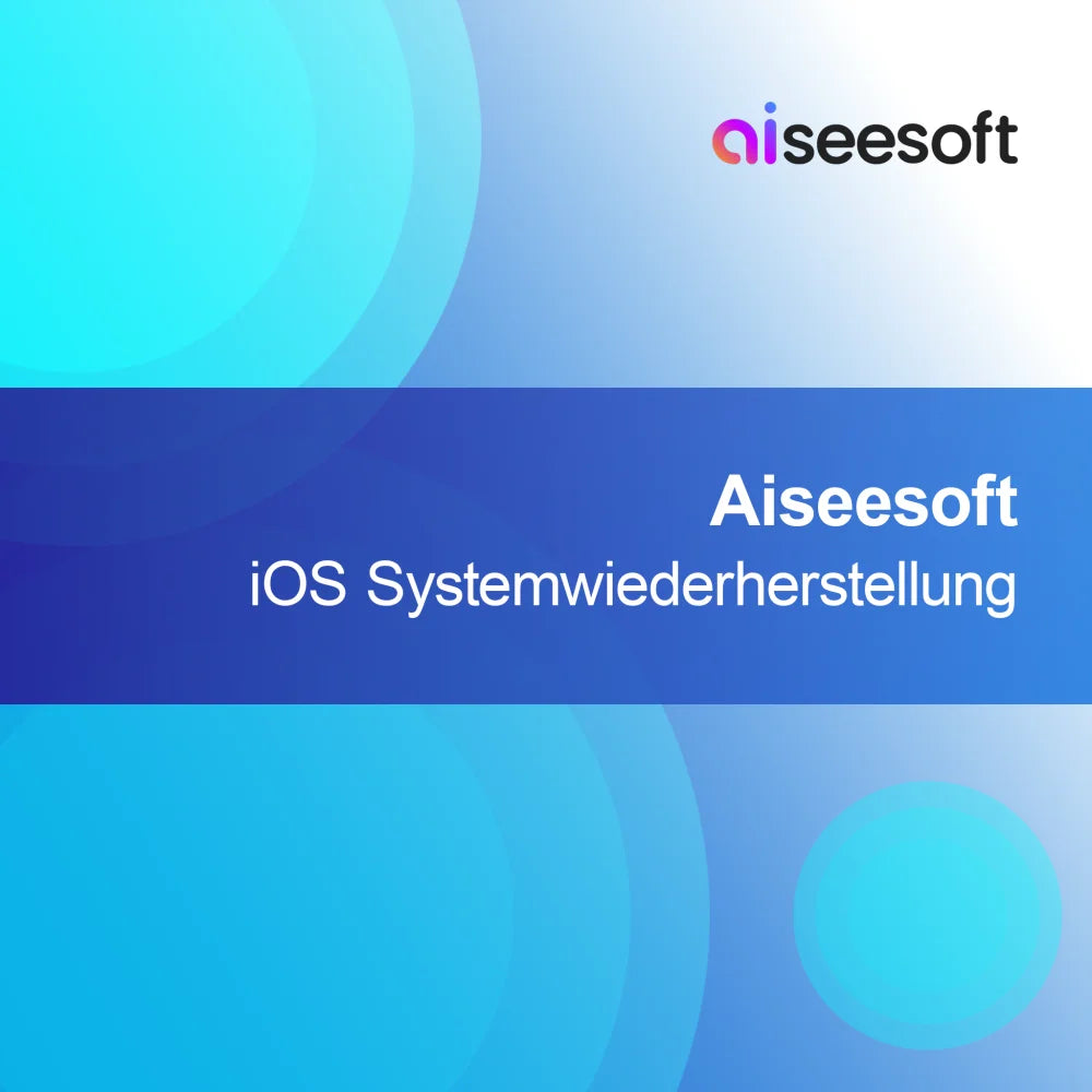 Aiseesoft Recuperación del sistema iOS