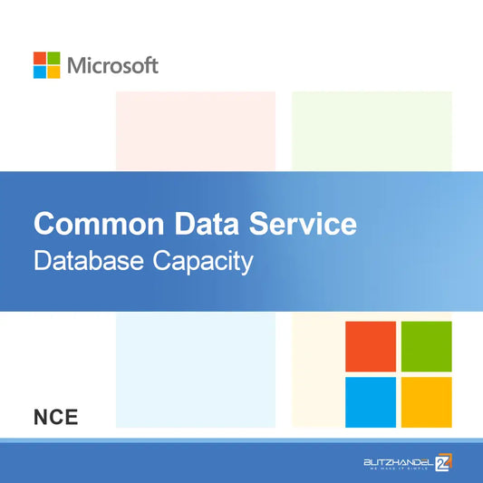 Capacidad de la base de datos de Common Data Service (NCE)