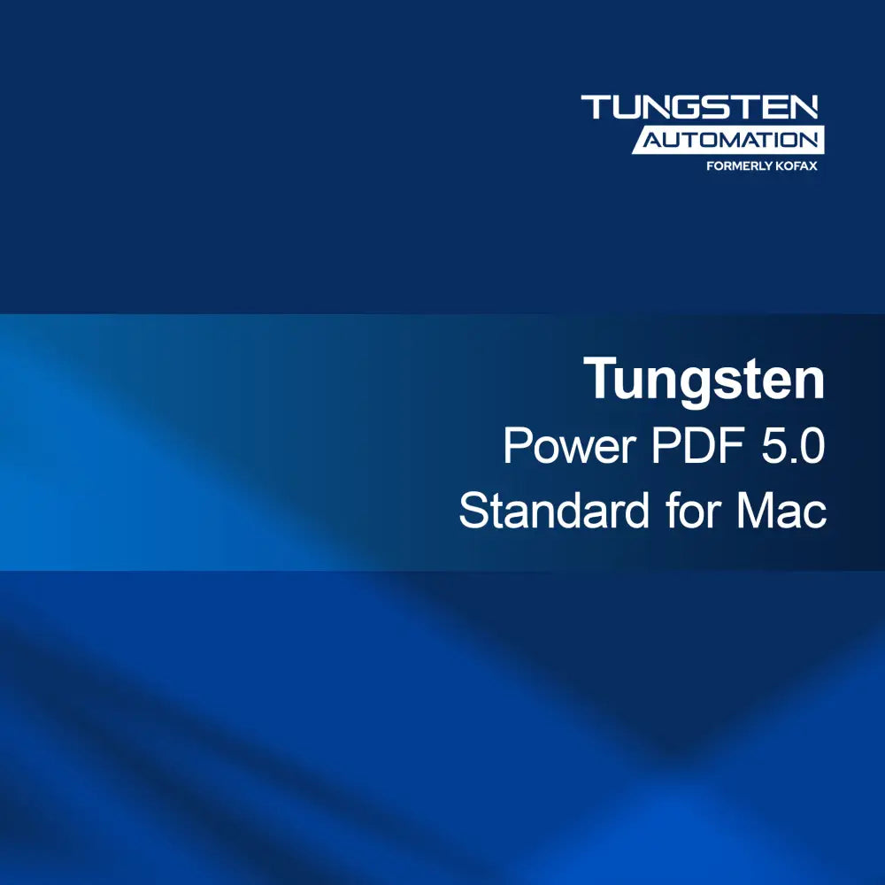 Tungsten Power PDF 5.0 Estándar para Mac