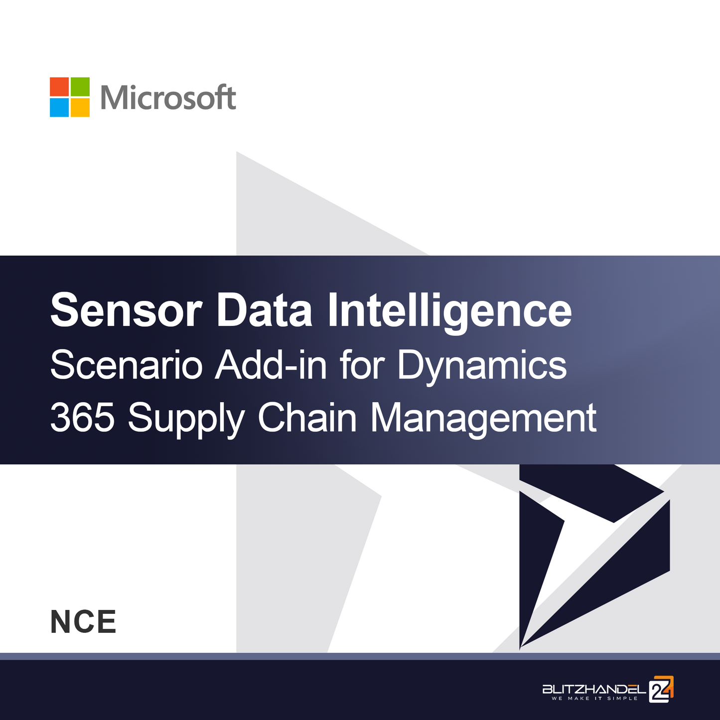 Complemento de Escenario de Inteligencia de Datos de Sensores para Dynamics 365 Supply Chain Management (NCE)